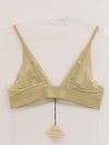 BASERANGE Bamboo Fiber and Cotton Wire-Free Wide-Brimmed Bra Collection Soft Underwear France BAS-BRTR-BL-AU25-PIER GREEN